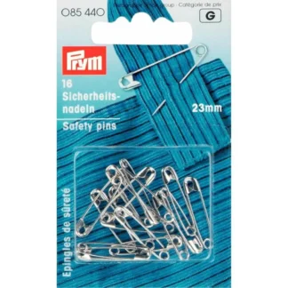 Prym Veiligheidsspelden staal 23mm zilver - 16stuks
