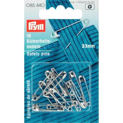 Prym Veiligheidsspelden staal 23mm zilver - 16stuks