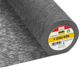 Vlieseline Tussenvoering F220 plakbaar 90cm zwart