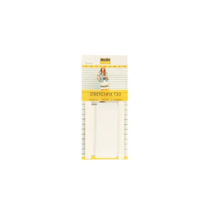 Vlieseline Stretchfix met papier 30mm transparant 5 meter - Afbeelding 2