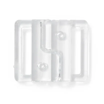 Prym Bikini-ceintuursluiting kunststof haak 20mm transparant - Afbeelding 2