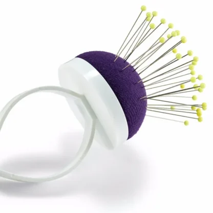 Prym Speldenkussen armband paars-wit