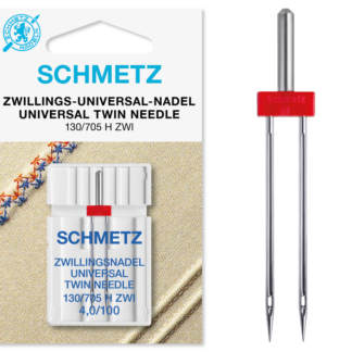 Schmetz Tweeling 1 naald 4.0-100