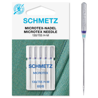 Schmetz Microtex 5 naalden 60
