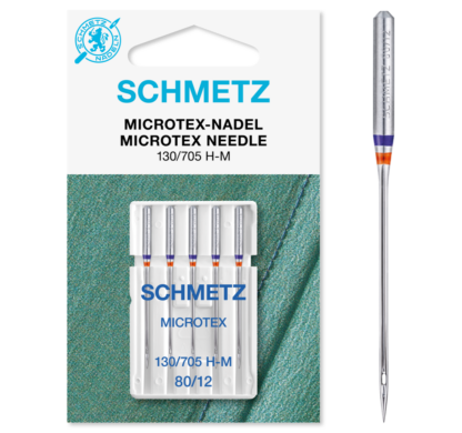 Schmetz Microtex 5 naalden 80