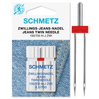 Schmetz Jeans tweeling 1 naald 4.0-100