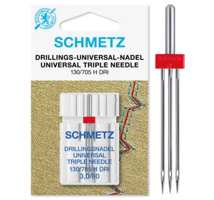 Schmetz Drieling 1 naald 3.0-80