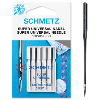 Schmetz Super universeel 5 naalden 100