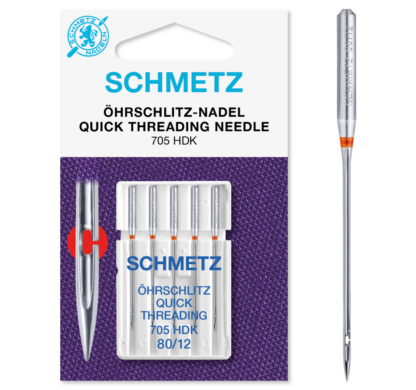 Schmetz snelrijgende naalden 5 naalden 80