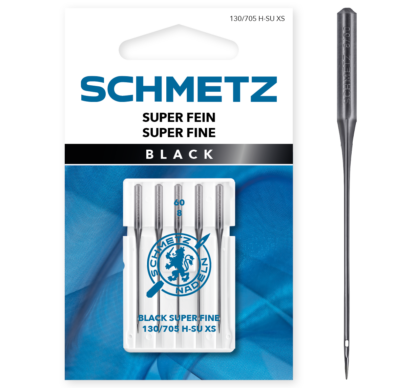 Schmetz Black Super Fine 5 naalden 60