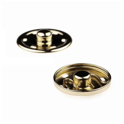 Prym Aannaaidrukknoop messing 30mm goud - 2stuks - Afbeelding 3