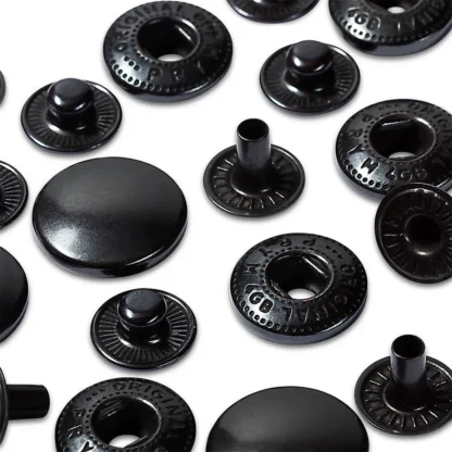 Prym Naaivrijdrukknoop navulling anorak 15mm antraciet - 10stuks - Afbeelding 3