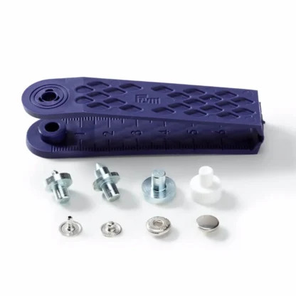 Prym Naaivrijdrukknoop mini 8mm zilver - 10stuks - Afbeelding 2