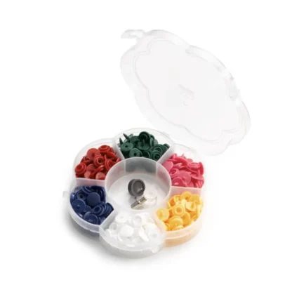 Prym Love Mini drukknopen 9mm - 6 kleuren - 72stuks - Afbeelding 2