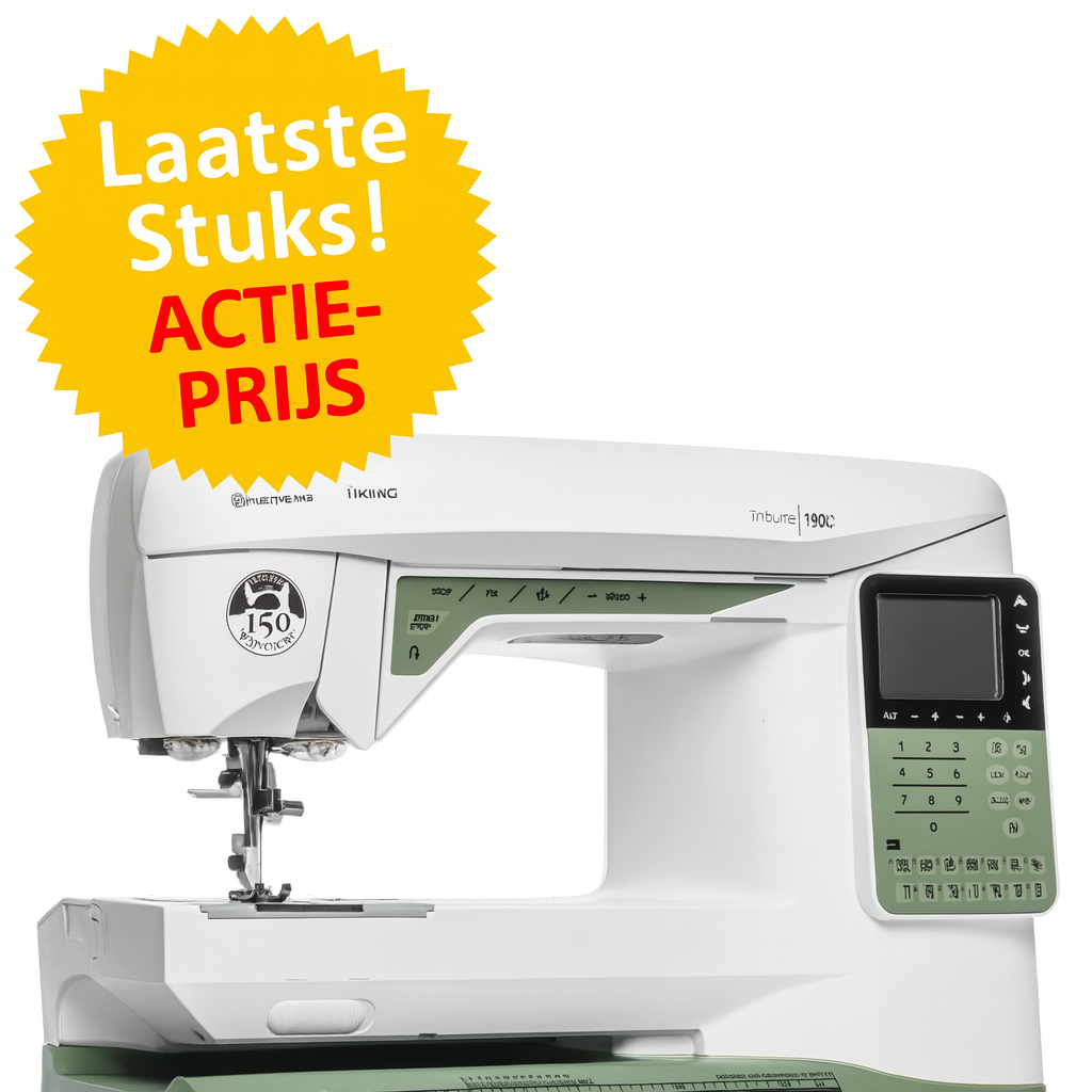 HUSQVARNA TRIBUTE 150C met gratis voetenset SHOWMODEL