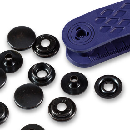 Prym Naaivrijdrukknoop sport camping 15mm brons - 10stuks - Afbeelding 3