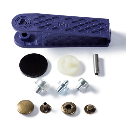 Prym Naaivrijdrukknoop anorak 15mm oudmessing - 10stuks - Afbeelding 2
