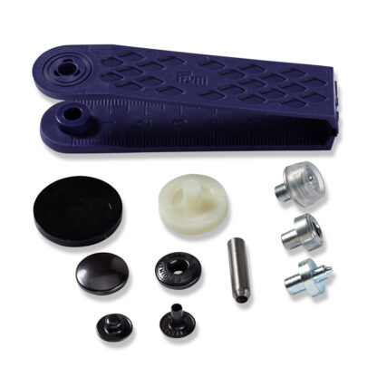 Prym Naaivrijdrukknoop anorak 15mm zwart - 10stuks - Afbeelding 2