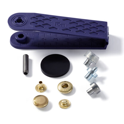 Prym Naaivrijdrukknoop anorak 12mm goud - 10stuks - Afbeelding 2