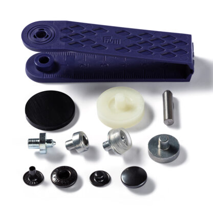 Prym Naaivrijdrukknoop anorak 12mm brons - 10stuks - Afbeelding 2