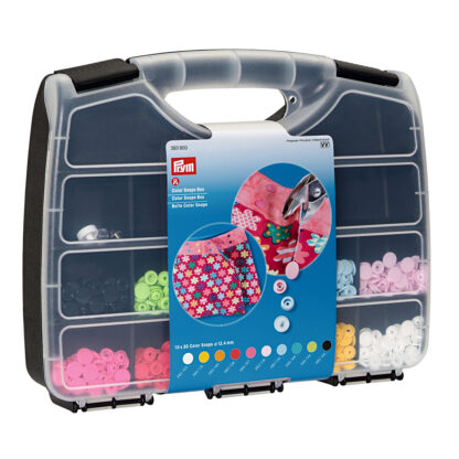 Prym Color snaps drukknopen 12,4mm met gereedschap en bewaarkoffer - 300stuks - Afbeelding 5