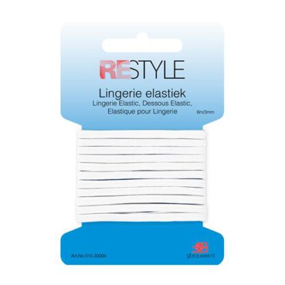 Restyle lingerie elastiek 3 mm x 6 meter