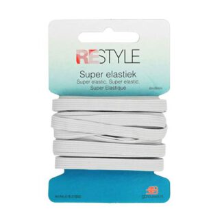 Restyle super elastiek 8mm x 6 meter