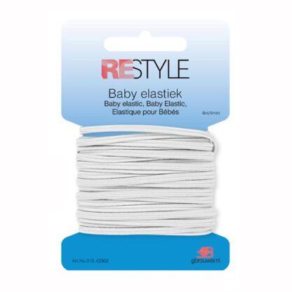 Restyle baby elastiek 4 mm x 4 meter