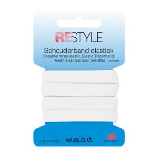 Restyle schouderband elastiek 10 mm 2 meter