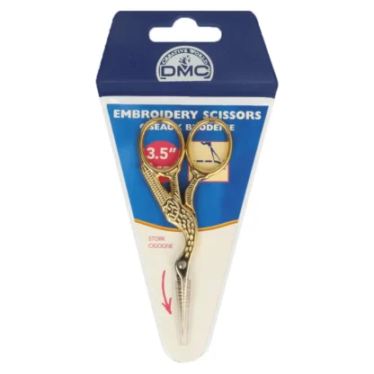 DMC Borduurschaar ooievaar 9cm