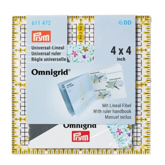Prym Omnigrid universele liniaal 4x4 inch