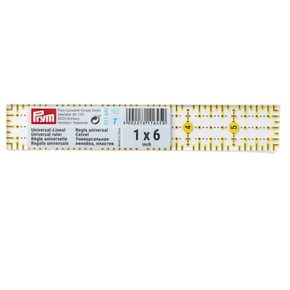 Prym Omnigrid universele liniaal 1x6 inch