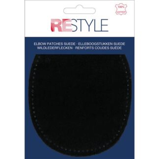 Restyle elleboogstukken suede 13x10,5 cm