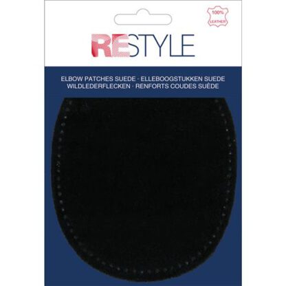 Restyle elleboogstukken suede 13x10,5 cm