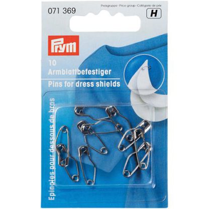 Prym veiligheidsspelden voor sous-bras MS 19 mm zilverkleurig