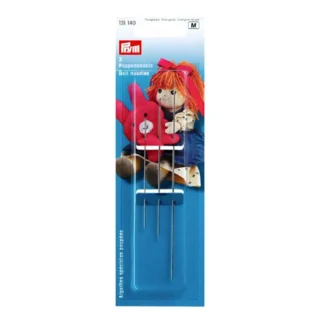 Prym poppennaalden assortiment 70-80-127mm zilver 3stuks