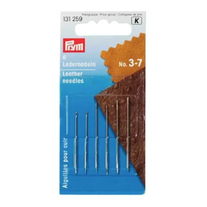Prym leernaalden assortiment nr.3-7 zilver 6stuks