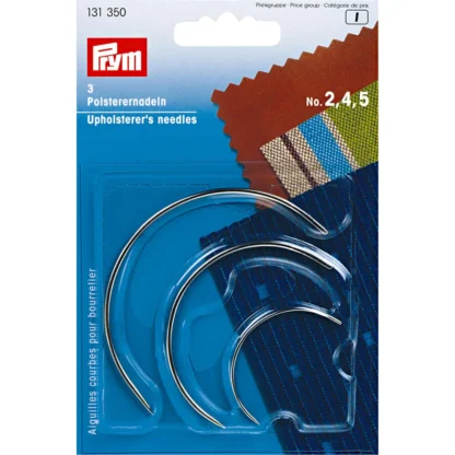 Prym gebogen stoffeerdersnaalden assortiment