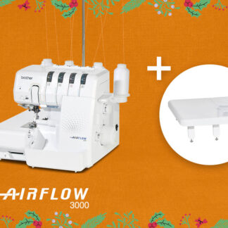 Brother airflow 3000 + gratis aanschuiftafel